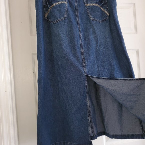 Cato Jean Skirt 14 - Picture 6 of 9